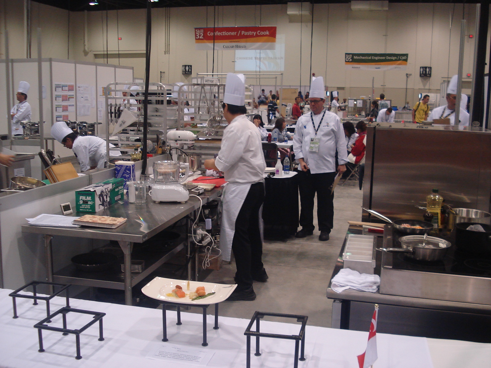 Az első versenynap Calgaryban