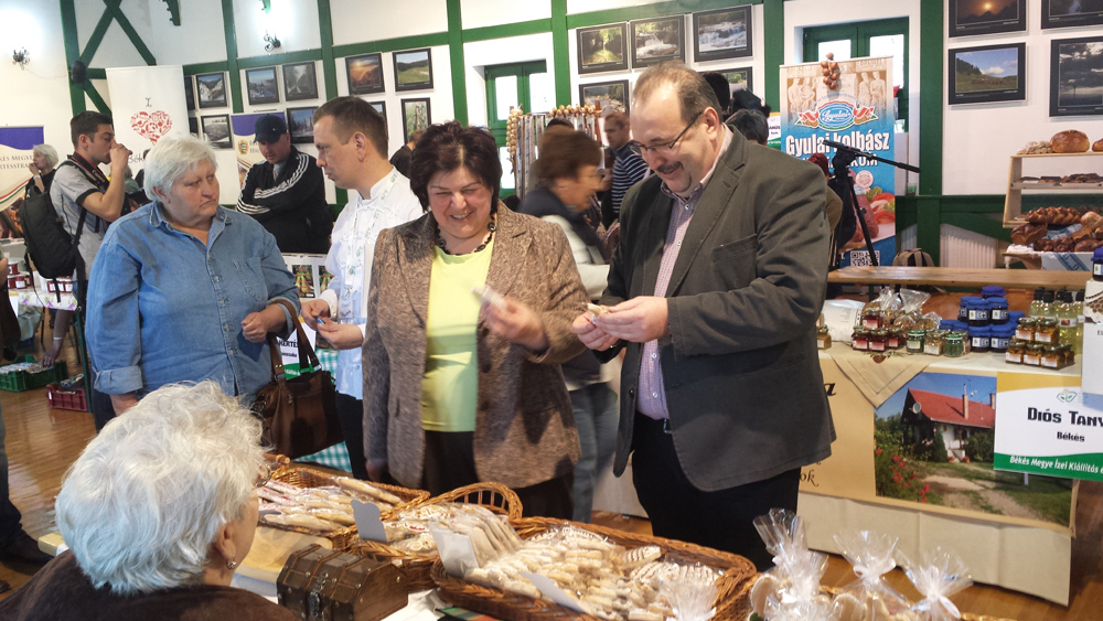 Prohászka Béla is részt vett a Tavaszköszöntő és Húsvét váró Békés Megye Ízei és Kiállítás Vásáron
