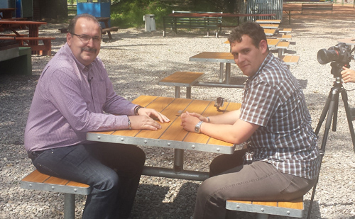 Prohászka Béla Erdélyben népszerűsítette a Csülökfesztivált