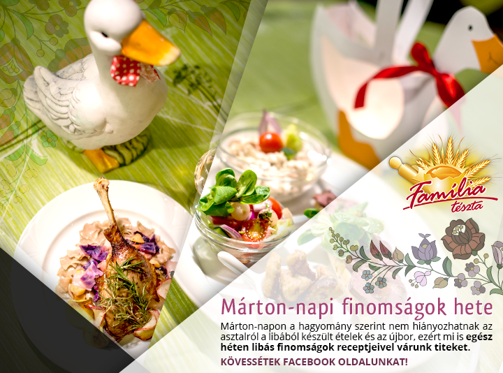 Márton-nap, gasztronómia, Prohászka Béla