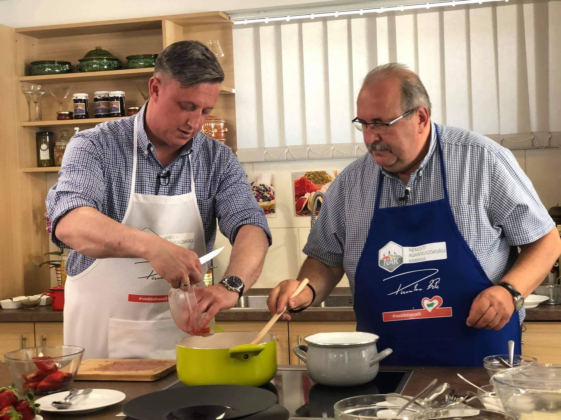 Látványfőzéssel népszerűsítették a helyi alapanyagokat Békéscsabán